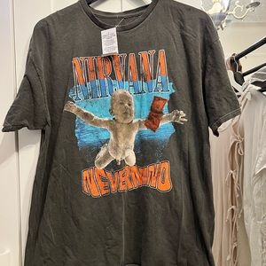 Nirvana Nevermind Oversized Tee